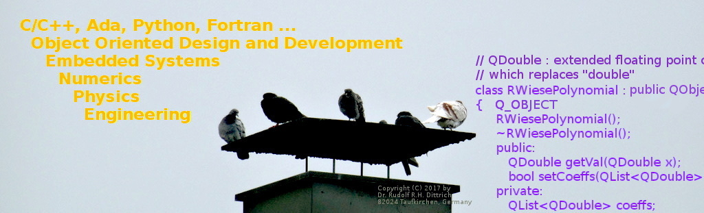 Taufkirchen Doves — Image copyright © 2017 by Rudolf R.H. Dittrich, 82024 Taufkirchen, Germany.
