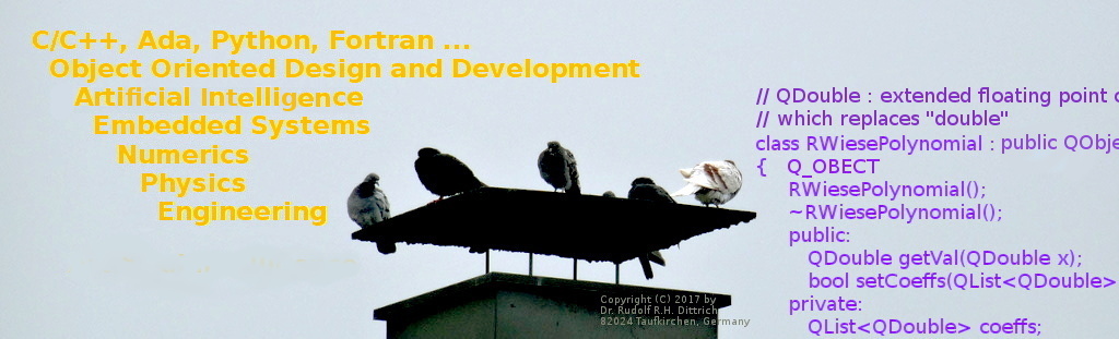 Taufkirchen Doves — Image copyright © 2017 by Rudolf R.H. Dittrich, 82024 Taufkirchen, Germany.